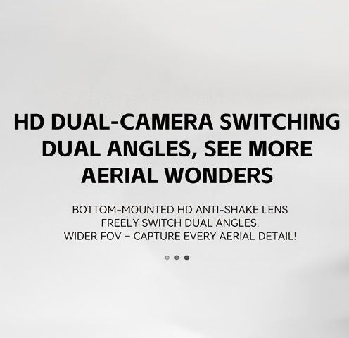 Foldable RC Drone with Camera One-Key Start 360 Stunt Tumbling Remote Control Quadcopter for Adults Beginners Kids Holiday Birthday Gift