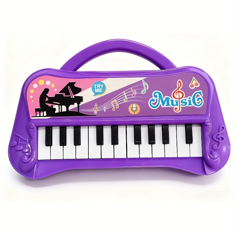 Kids Piano Keyboard Toy 13 Keys Portable Electronic Music Instrument for Toddlers Boys Girls Birthday Christmas Gift Educational STEM Toy