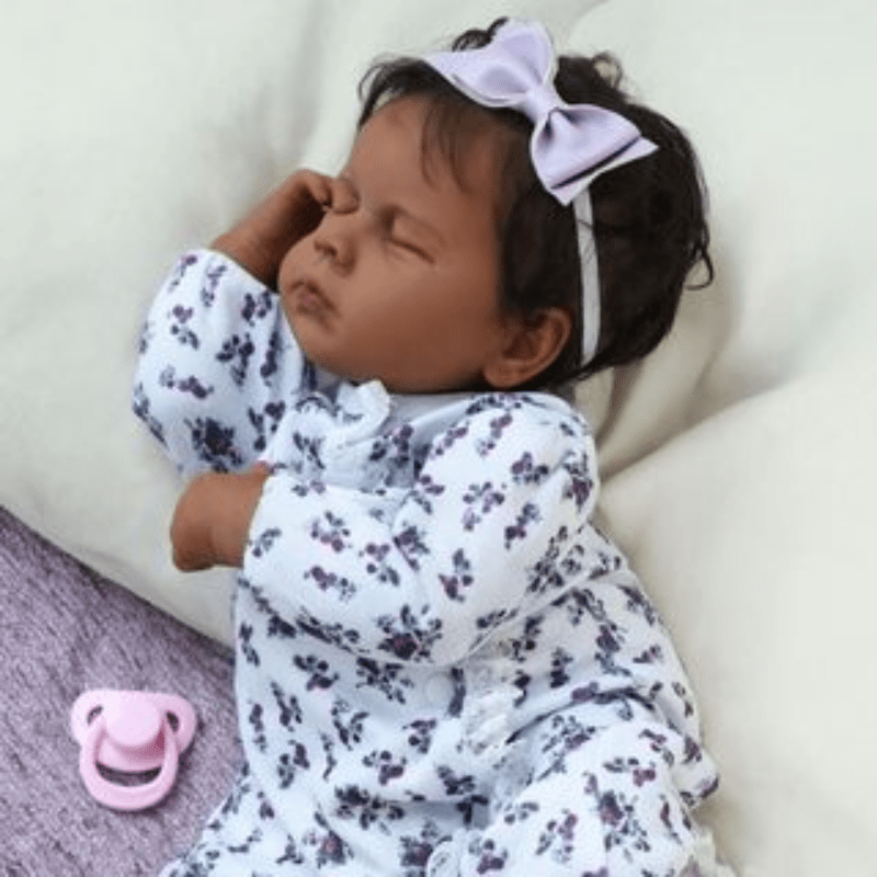 VIVIDOLL 19 Inch Realistic Newborn Reborn Doll with Lifelike Face & Limbs – Premium Craftsmanship Reborn Baby Doll for Kids Ages 3+ & Collectors, Doll Only, No Accessories, Birthday & Christmas Gift
