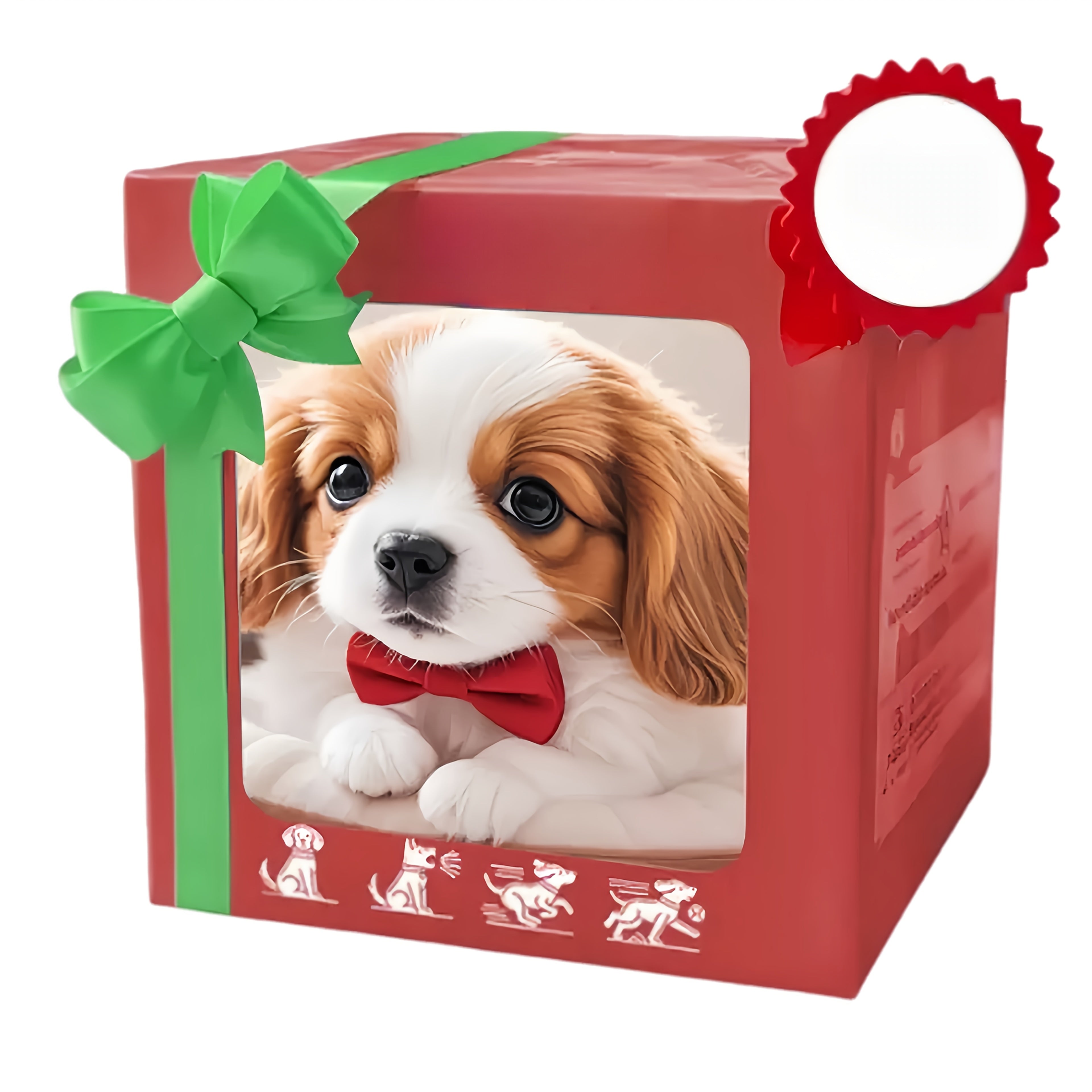 Interactive Electronic Puppy Robot Toy Realistic Simulation Dog Automatic Walking Barking Tail Wagging with Dog Bone – Kids Birthday Christmas Gift Boys Girls
