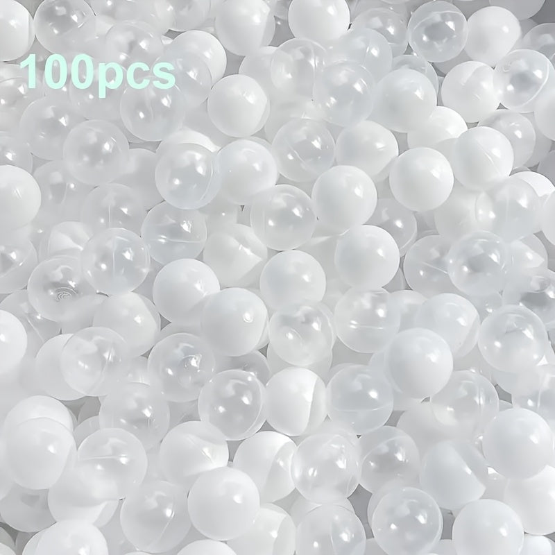 Ocean Balls for Infants Toddlers 100 200 Pack - Non-Toxic PE Colorful Ball Pit Balls for Baby Sensory Play, Hand-Foot Coordination Color Learning, Safe Play Balls for Ball Pit Pool, Baby Gift