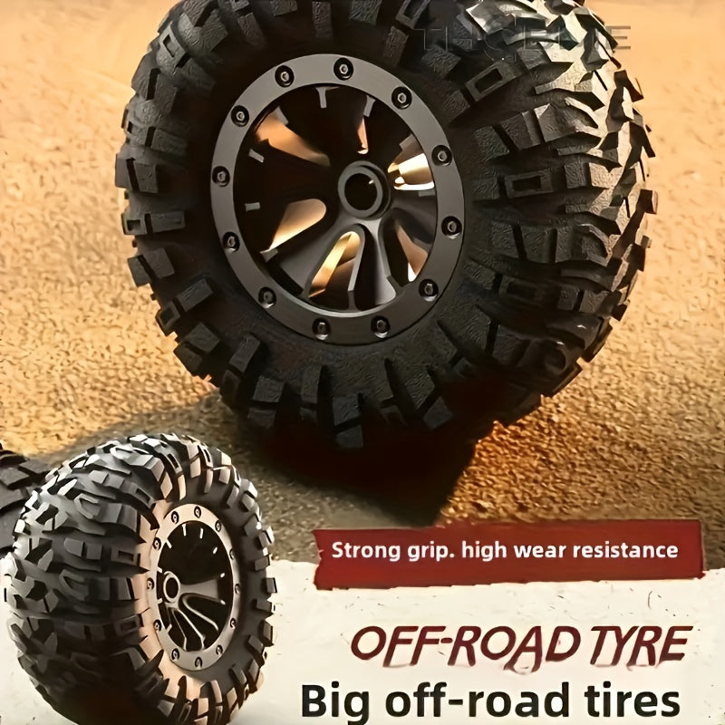 RC Car High Speed 40KM/H All Terrain Off-Road Vehicle - Long Battery Life, Sturdy 4WD Remote Control Truck for Kids Boys, Birthday Gift, Climbing Monster Car