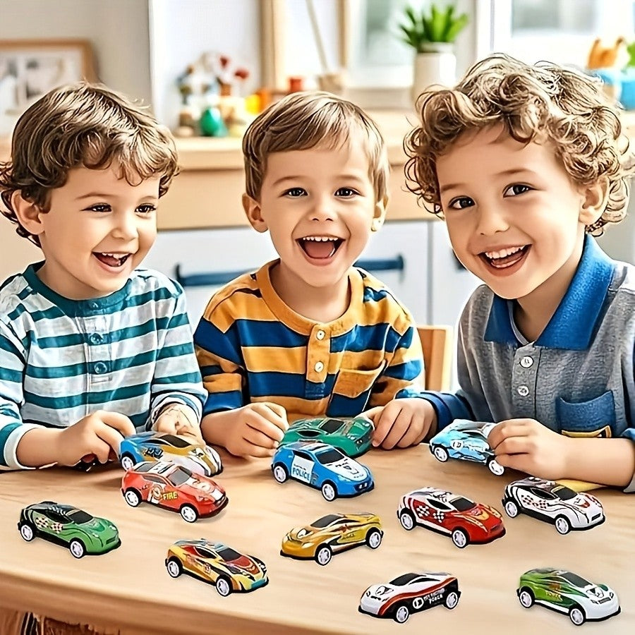 66-Set Toy Car Kits for Kids with Optional Storage Box – Educational DIY Mini Vehicle Playset, Fun Festival & Birthday Gift for Children, Boys and Girls