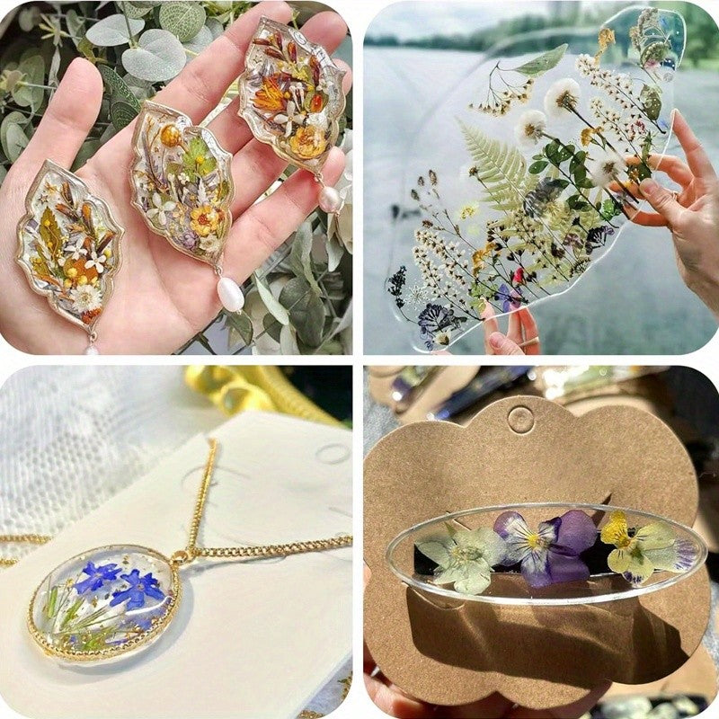 UV Resin Fast-Curing High-Viscosity UV Epoxy Resin for Jewelry Making, Handicrafts & Casting – Transparent, Multiple Sizes 200g to 1000g