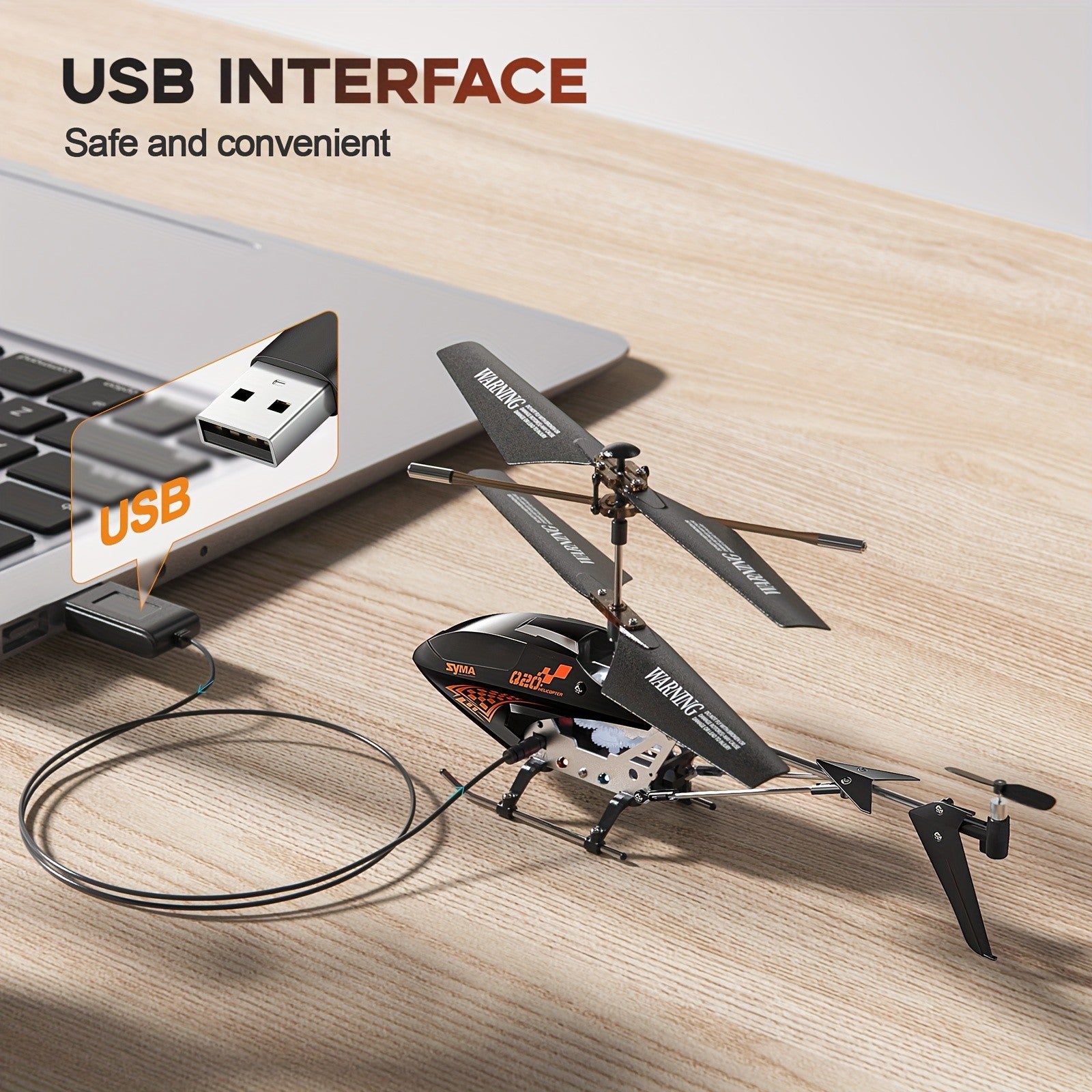RC Helicopter Altitude Hold One-Key Takeoff Landing 3.5CH Gyro Stabilizer Indoor Flying Toy Alloy Frame Kids Boys Girls Ages 8-12 Birthday Christmas Valentine Gift
