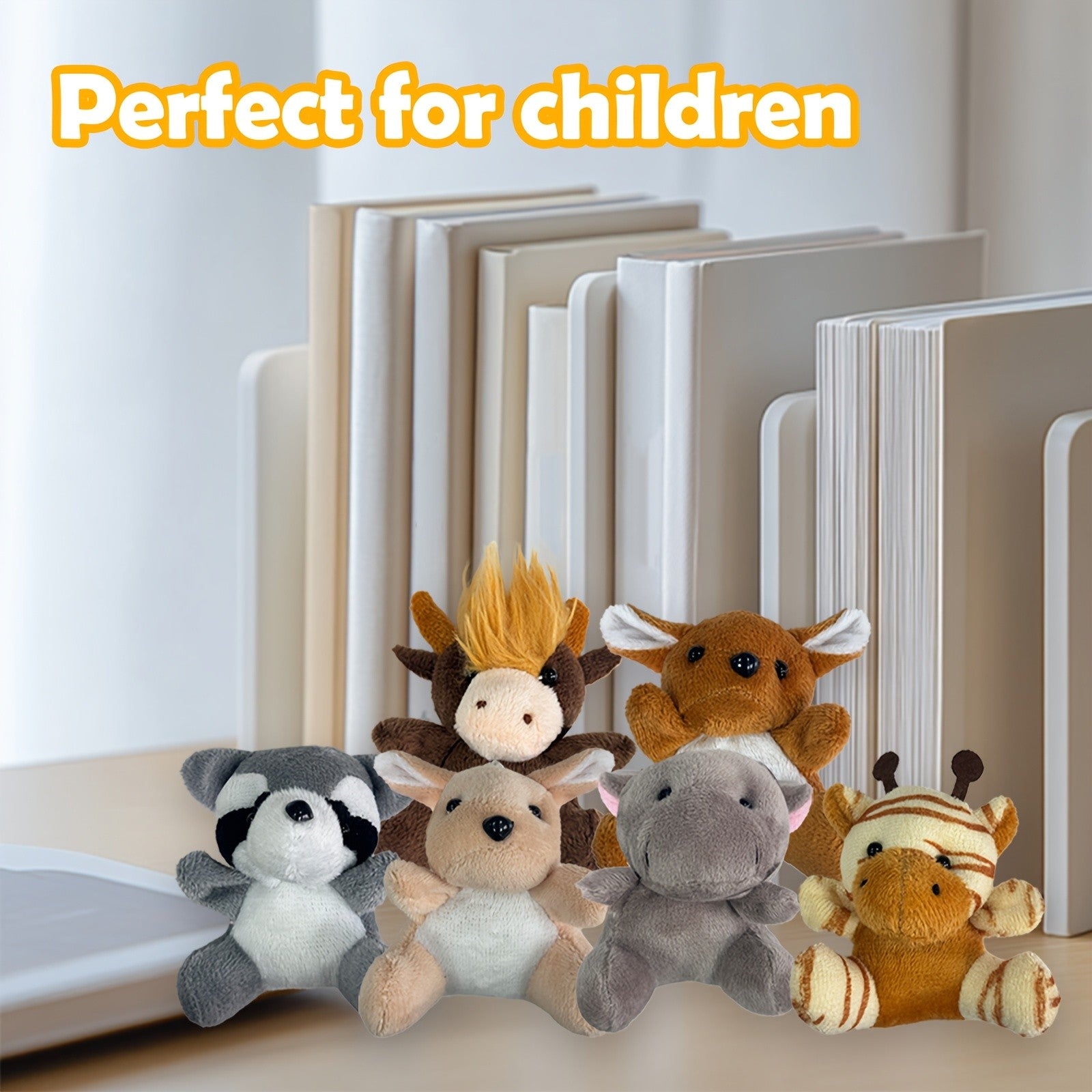 Mini Forest Animal Plush Toys Bulk 12 or 24 Pcs – Cute Small Stuffed Animals for Animal Theme Party, Classroom Treasure Box, Party Favors & Kids Birthday Gifts