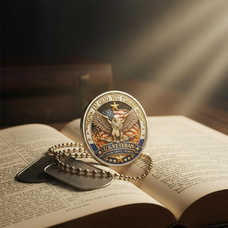 USA Commemorative Coin 250th Anniversary 10 Pack 1776-2026 – Double-Sided High Relief Challenge Coin American Freedom Token Patriotic Gift for Veterans Collectors