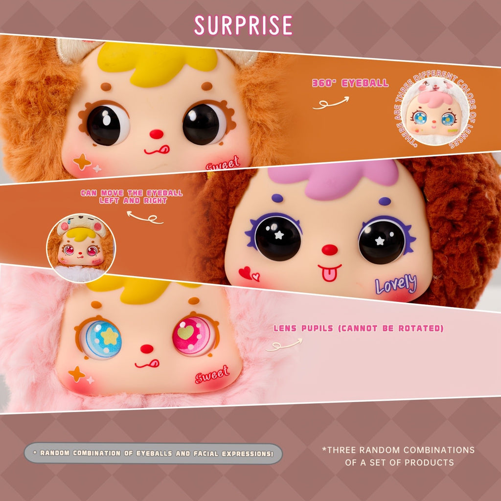 Samuel Cute Animal Plush Doll - Dreaming Series Unique Design Collectible Stuffed Animal, Valentine's Day Christmas Birthday Holiday Gift