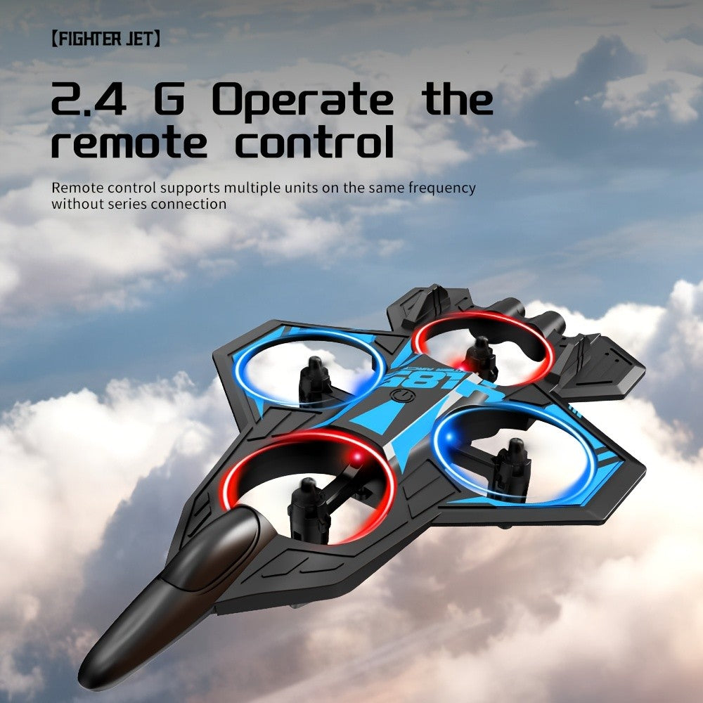 RC Drone for Beginners Kids Adults Height Adjusting Optical Flow Hovering One Click Flip Collision Proof Indoor Outdoor Remote Control Quadcopter Gift