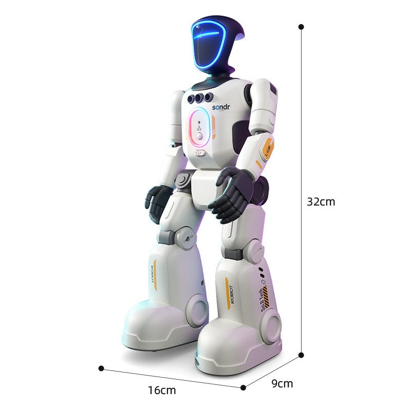 Advanced Humanoid Robot Toy with Smart Remote Pose-Controlled Joints Gesture Sensors Voice Recorder – Kids STEM Birthday Christmas Gift Boys Girls