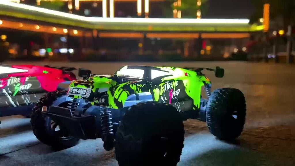 High-Speed 4WD Off-Road RC Truck 40KM/H+ Racing Class All-Terrain Remote Control Car with 2.4GHz Controller – Fast RC Vehicle Gift for Boys Kids Ages 3+