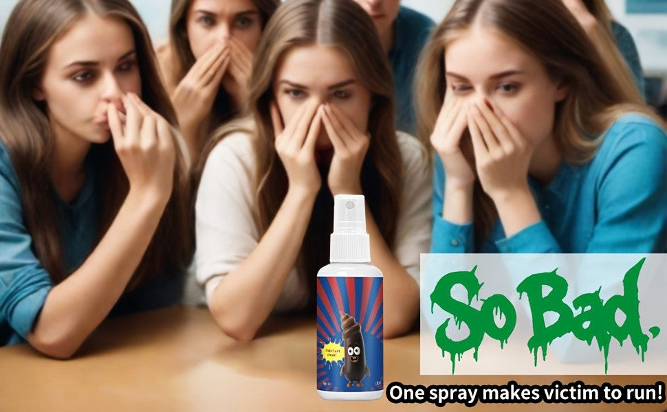 Fart Spray Extra Strong 2-Pack – Potent Stink Bomb Prank Gag Gift for Adults & Teens – Non-Toxic Smell Prank – April Fools, White Elephant, Secret Santa & Stocking Stuffer