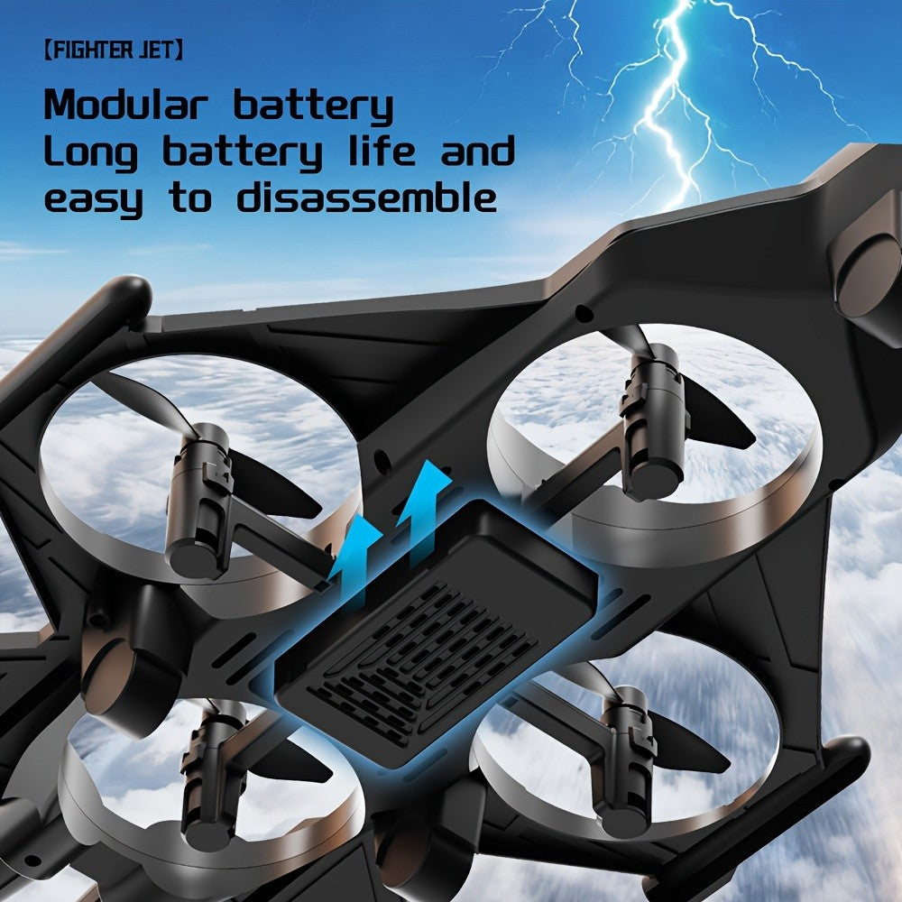 RC Drone for Beginners Kids Adults Height Adjusting Optical Flow Hovering One Click Flip Collision Proof Indoor Outdoor Remote Control Quadcopter Gift