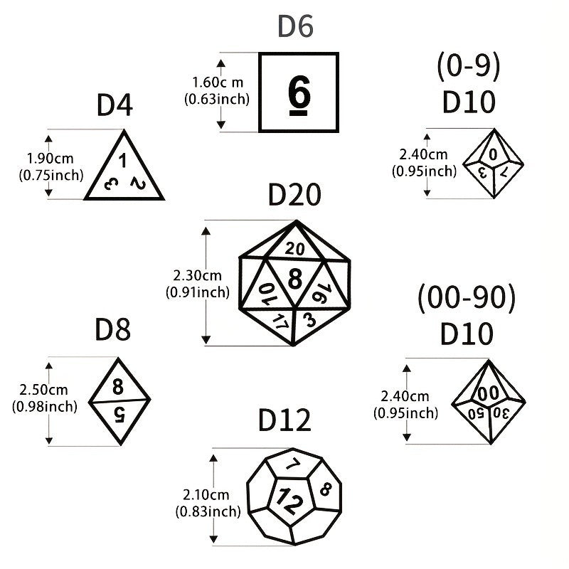 182pcs DND Dice Set Polyhedral 26 Complete Sets D20 D12 D10 D8 D6 D4 for D&D RPG MTG Tabletop Games with Flannel Bag Gamemaster Gift