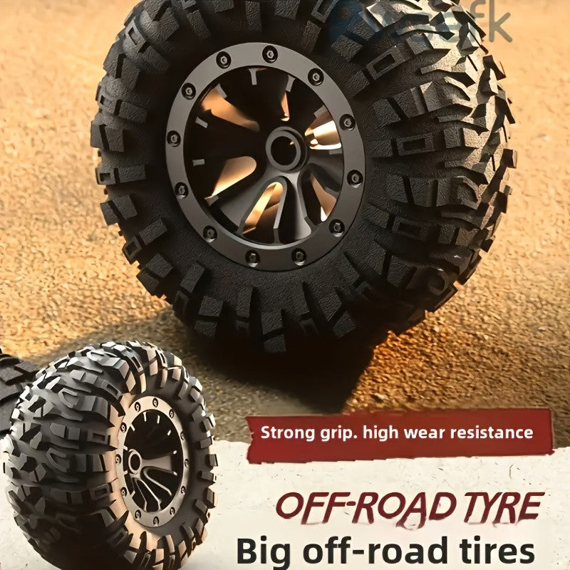 RC Car High Speed 40KM/H All Terrain Off-Road Vehicle - Long Battery Life, Sturdy 4WD Remote Control Truck for Kids Boys, Birthday Gift, Climbing Monster Car