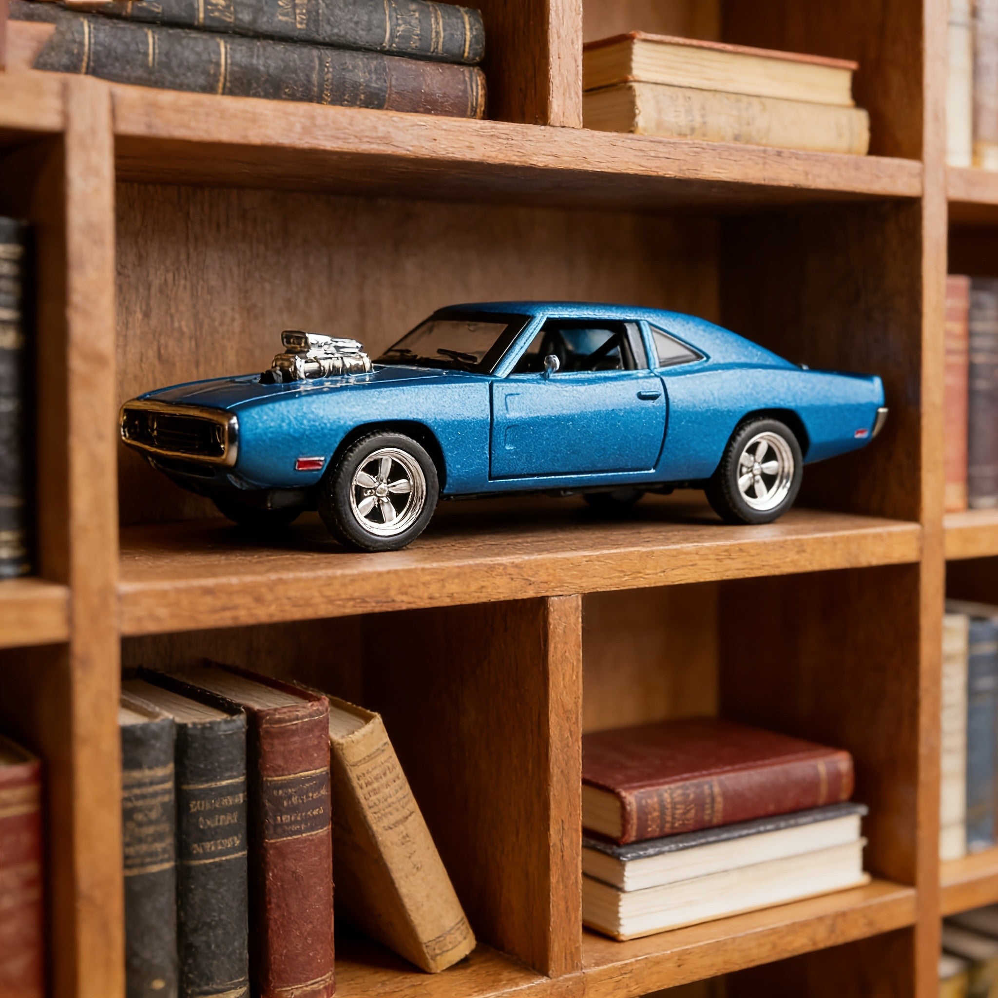 1:32 Scale Die-Cast Dodge Challenger Model Car – Zinc Alloy Static Replica Collectible Gift for Car Enthusiasts, Adults & Teens