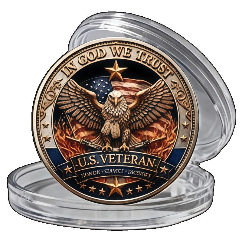 USA Commemorative Coin 250th Anniversary 10 Pack 1776-2026 – Double-Sided High Relief Challenge Coin American Freedom Token Patriotic Gift for Veterans Collectors