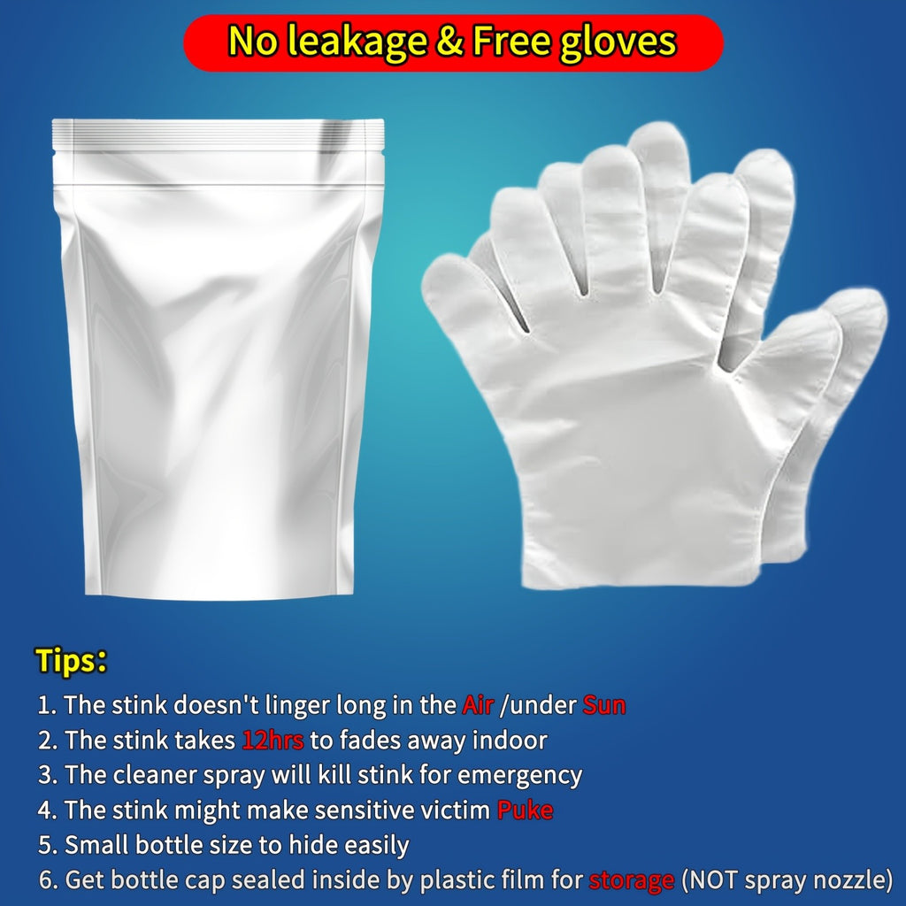 Fart Spray Extra Strong 2-Pack – Potent Stink Bomb Prank Gag Gift for Adults & Teens – Non-Toxic Smell Prank – April Fools, White Elephant, Secret Santa & Stocking Stuffer