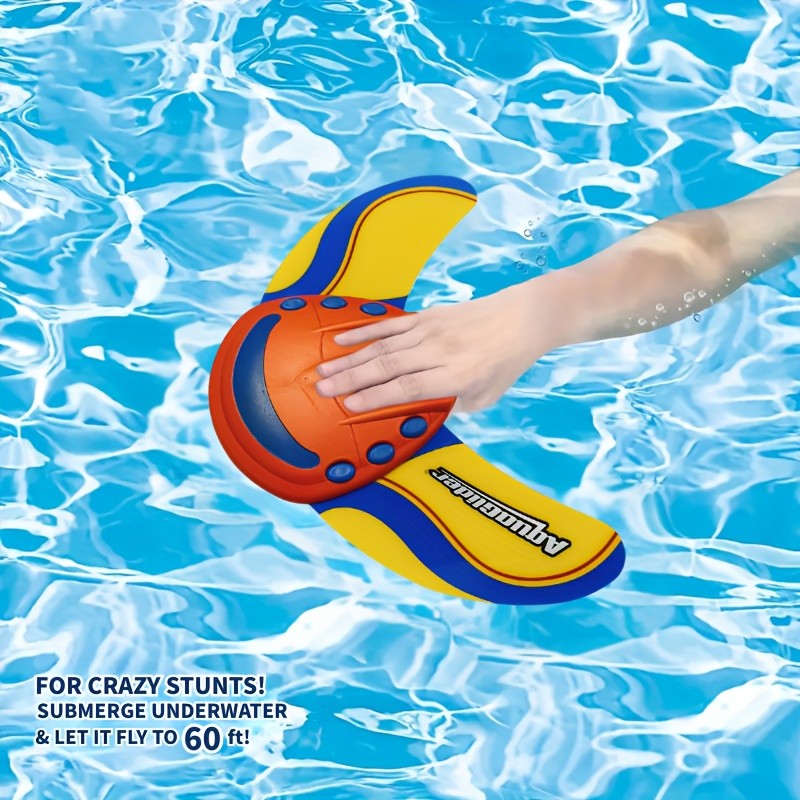 Stingray Pool Torpedo Swim Toy for Kids – Self Propelled Underwater Water Toy Glides 60 Feet, Fun Pool Games Outdoor Gift for Boys & Girls Ages 5+