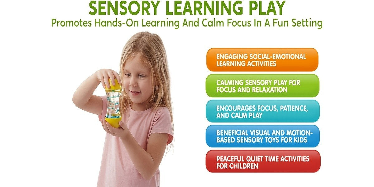 Sensory Fidget Tubes for Kids 4-Pack Calm Down Toy Stress Relief Autism ADHD Anxiety Speech Therapy Classroom Fine Motor Skill Easter School Gift