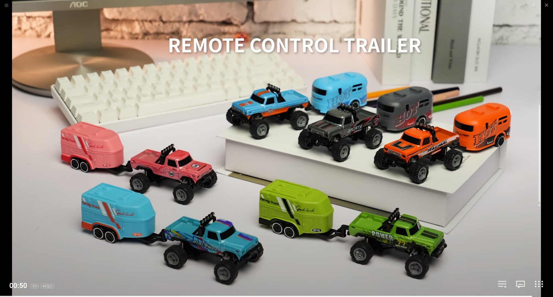 Alloy RC Off-Road Car with Shock-Absorbing Chassis & Rubber Tires – Remote Control Rugged 4WD Truck for Boys Kids Indoor Outdoor Christmas Gift