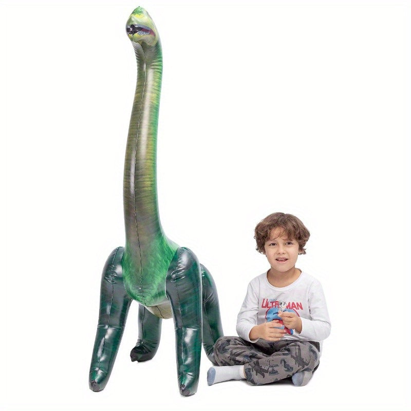 Giant Inflatable Brachiosaurus Dinosaur Toy 51 Inch – Freestanding Blow Up Dinosaur for Party Decorations & Photo Prop – Birthday & Christmas Gift for Kids & Adults – Lifelike Dino Decor