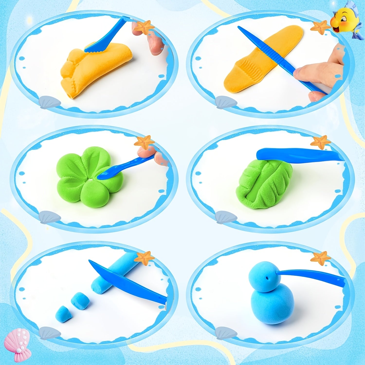 Air Dry Clay Kit 102 Colors – Modeling Clay with Sculpting Tools, Soft Ultra-Light Magic Clay for Kids & Adults, Ideal for Sculpture, Crafting & School Projects, Halloween Christmas Gift