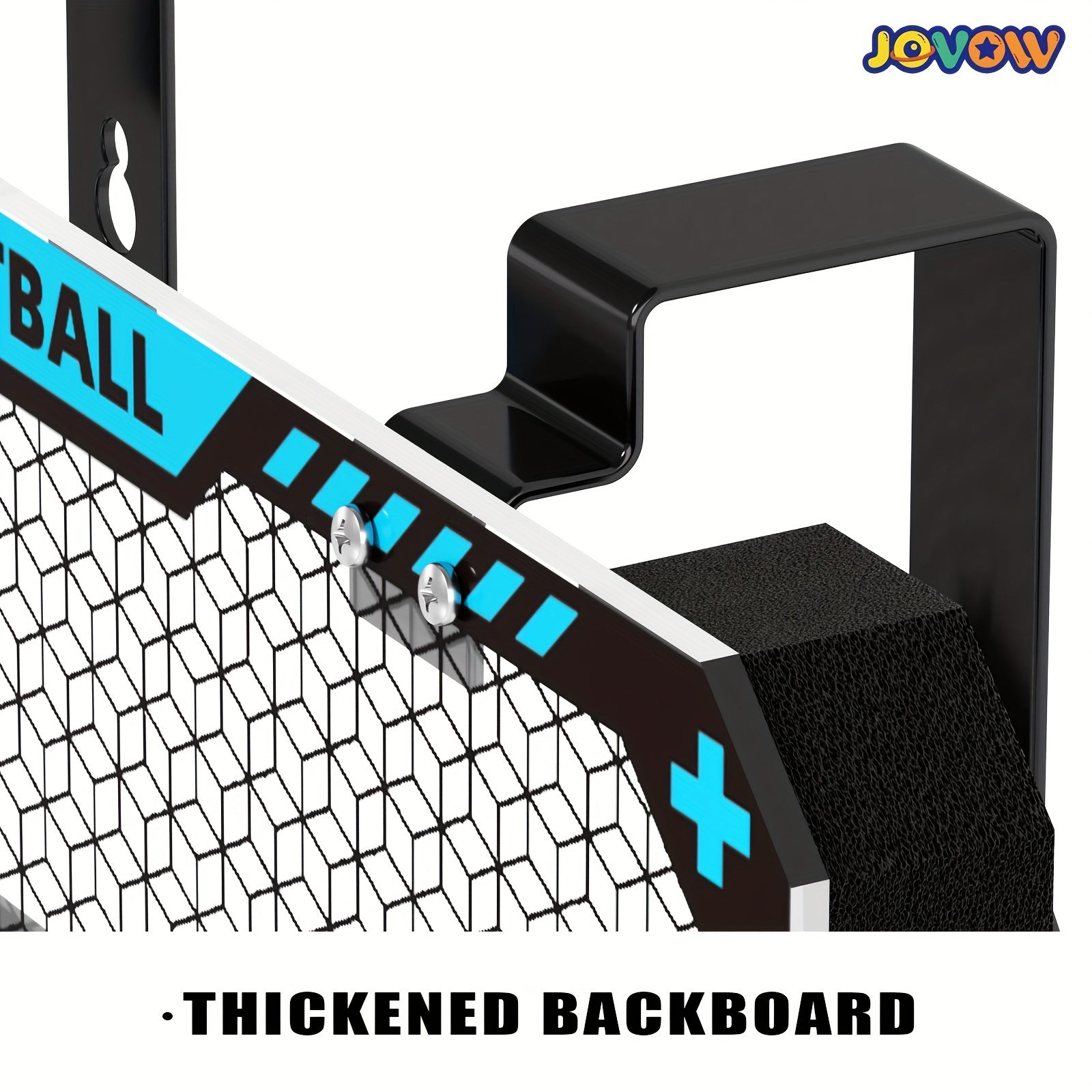 Kids Basketball Hoop Set with LED Lights Electronic Scoreboard 4 Balls Door Stand Indoor Outdoor Sports Toy for Boys Girls - Birthday Christmas Gift