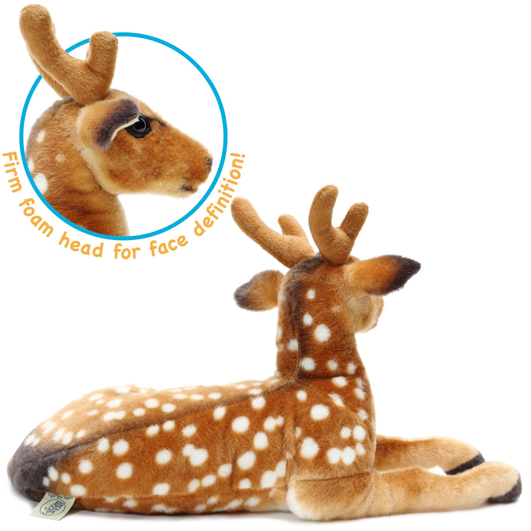 Dorbin The Deer 21 Inch Stuffed Animal Plush by Viahart - Large Soft Deer Stuffed Animal, Premium Quality Plush Toy for Kids Ages 3+, Birthday Christmas Gift for Boys Girls