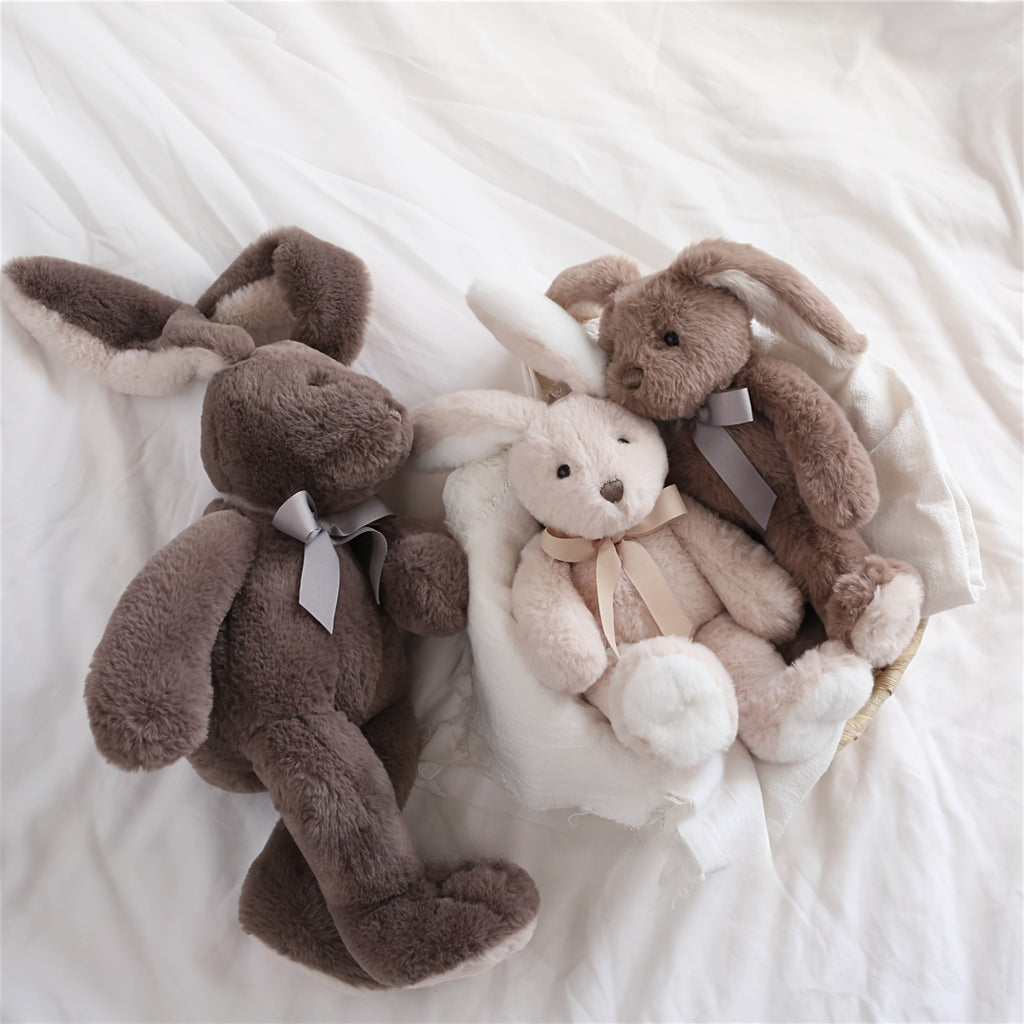 Bunny Stuffed Animal Soft Rabbit Plush Toy Cute Easter Basket Gift for Baby Girls Women Kids Birthday Holiday