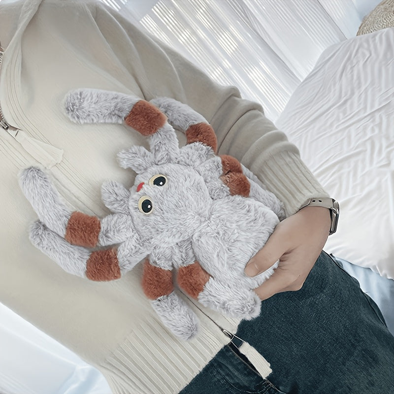 Spider Plush Toy Stuffed Animal - Mixed Color Polyester Fiber Soft Spider Plush, Sofa Pillow, Home Decor, Halloween Christmas Decoration, Birthday Gift for Women Girls Spider Lovers