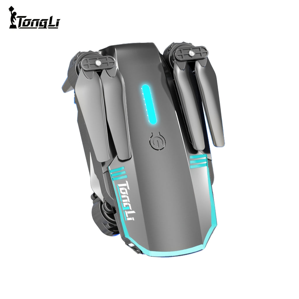 FPV RC Drone with Camera Headless Mode Altitude Hold One-Button Takeoff Landing 360 Flip 3-Speed Switching Storage Bag Photography Gift