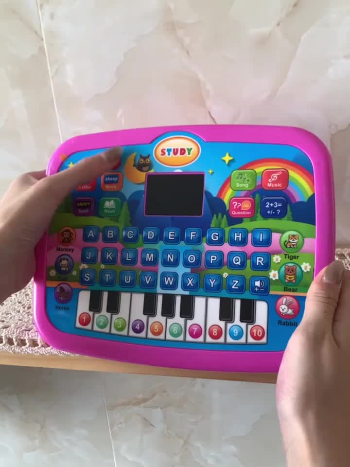 Kids Educational Learning Machine with 2.2" Screen – Alphabet, Numbers, Music, Animal Sounds & Piano – Early Learning Tablet Toy for Toddlers & Preschoolers