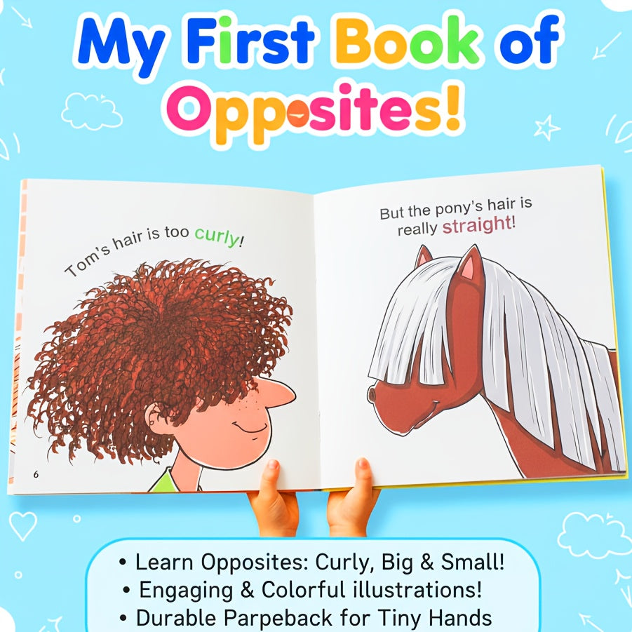 English Story Picture Books for Kids – Set of 10 Random Non-Repeating Children's Reading Books, Large Print on High-Quality Paper, Early Literacy & Bedtime Story Gift