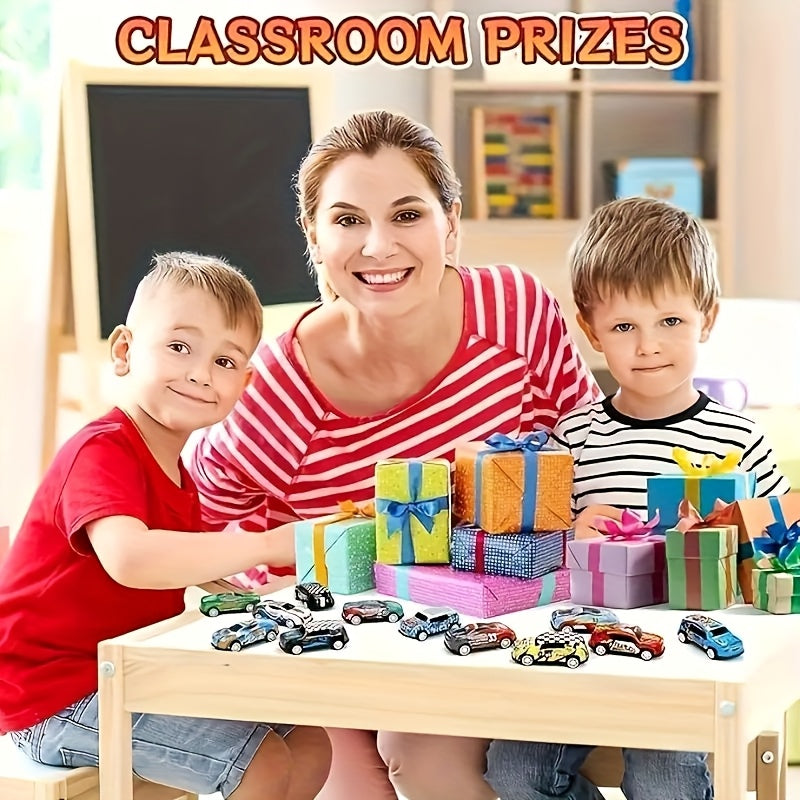 66-Set Toy Car Kits for Kids with Optional Storage Box – Educational DIY Mini Vehicle Playset, Fun Festival & Birthday Gift for Children, Boys and Girls