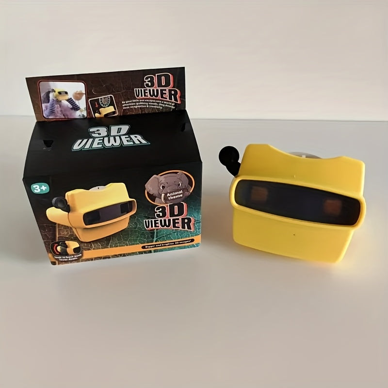 Kids 3D Slide Viewer Toy with Slides – Educational Viewing Machine Space Ocean Animals Dinosaurs Themes for Toddlers & Children Ages 3+