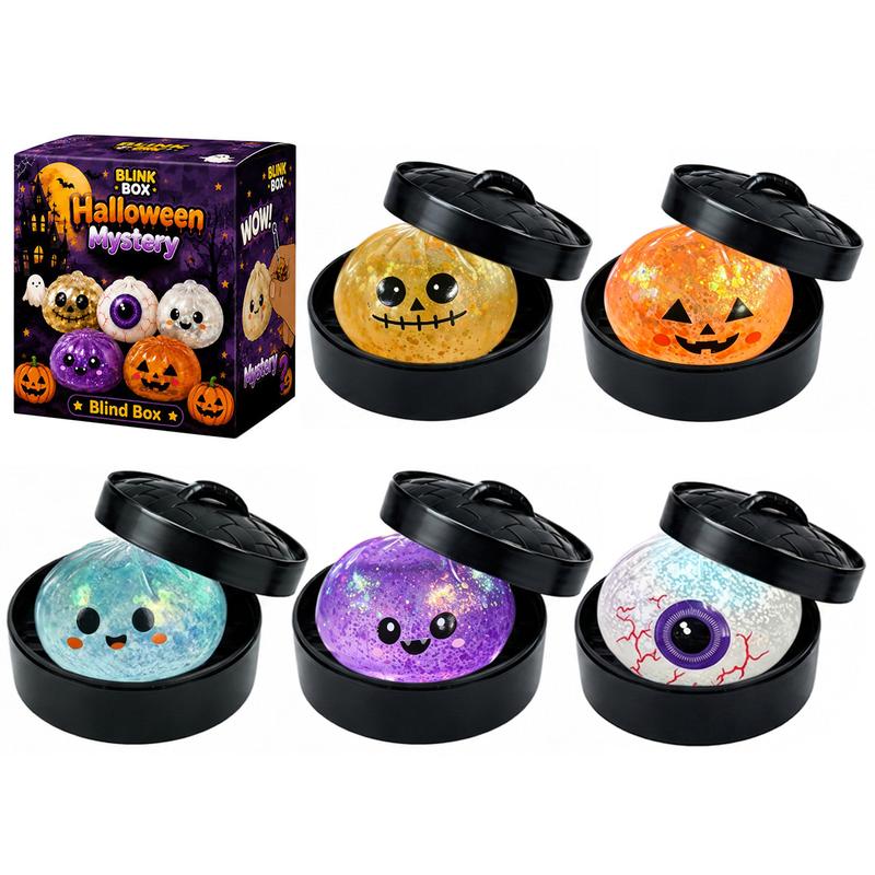 Squishy Fidget Toy Set, Cute Slow Rising Sensory Squeeze Toys for Teens and Adults, Desk Breaks, Halloween Party Favors and Birthday Gifts