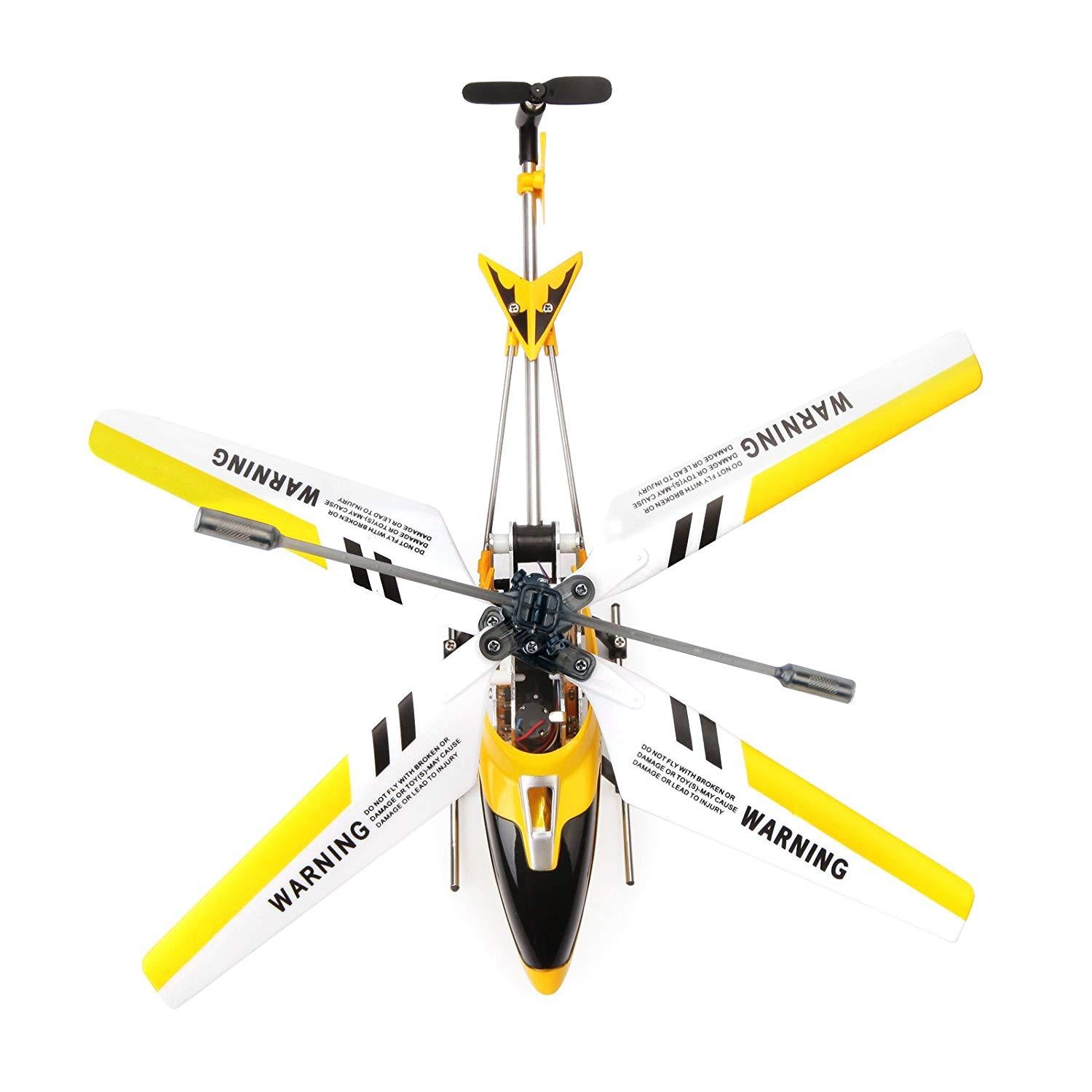RC Helicopter 3.5 Channel with Gyro Stabilizer - Indoor Remote Control Helicopter for Kids & Beginners, USB Rechargeable, Ready to Fly, Birthday Gift Toy