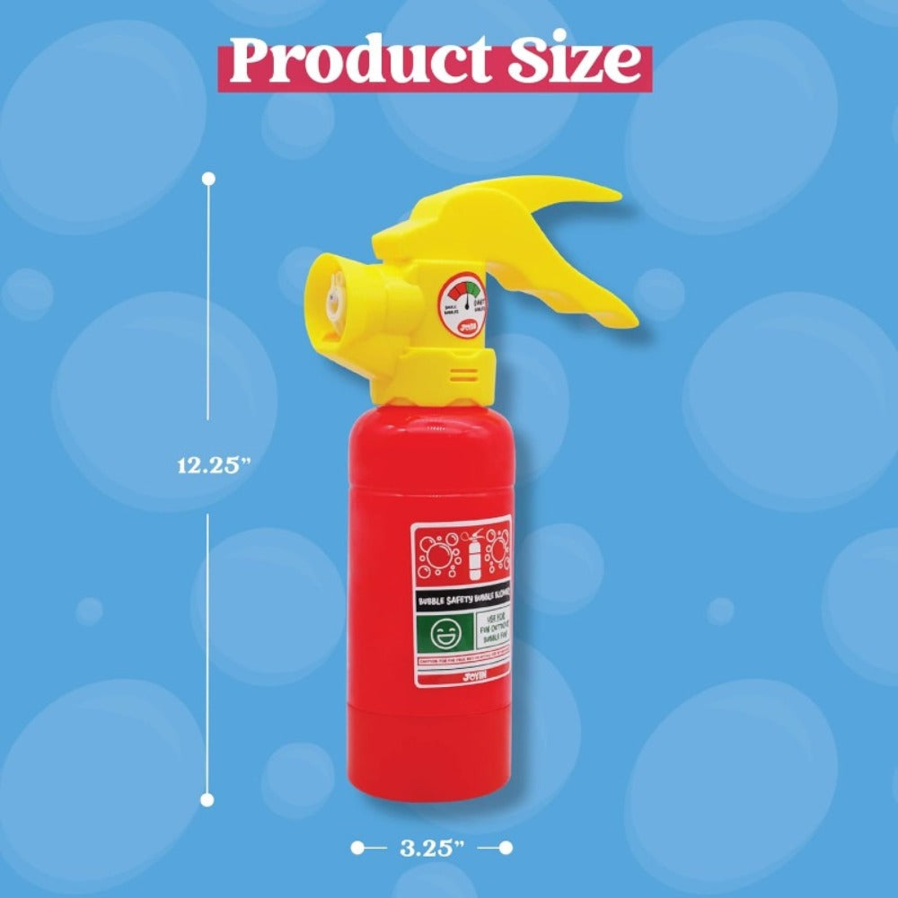 Halloween Fire Extinguisher Bubble Machine – 1000+ Bubbles with 7.78oz Solution, Automatic Bubble Blower for Kids Indoor Outdoor Halloween Birthday Party