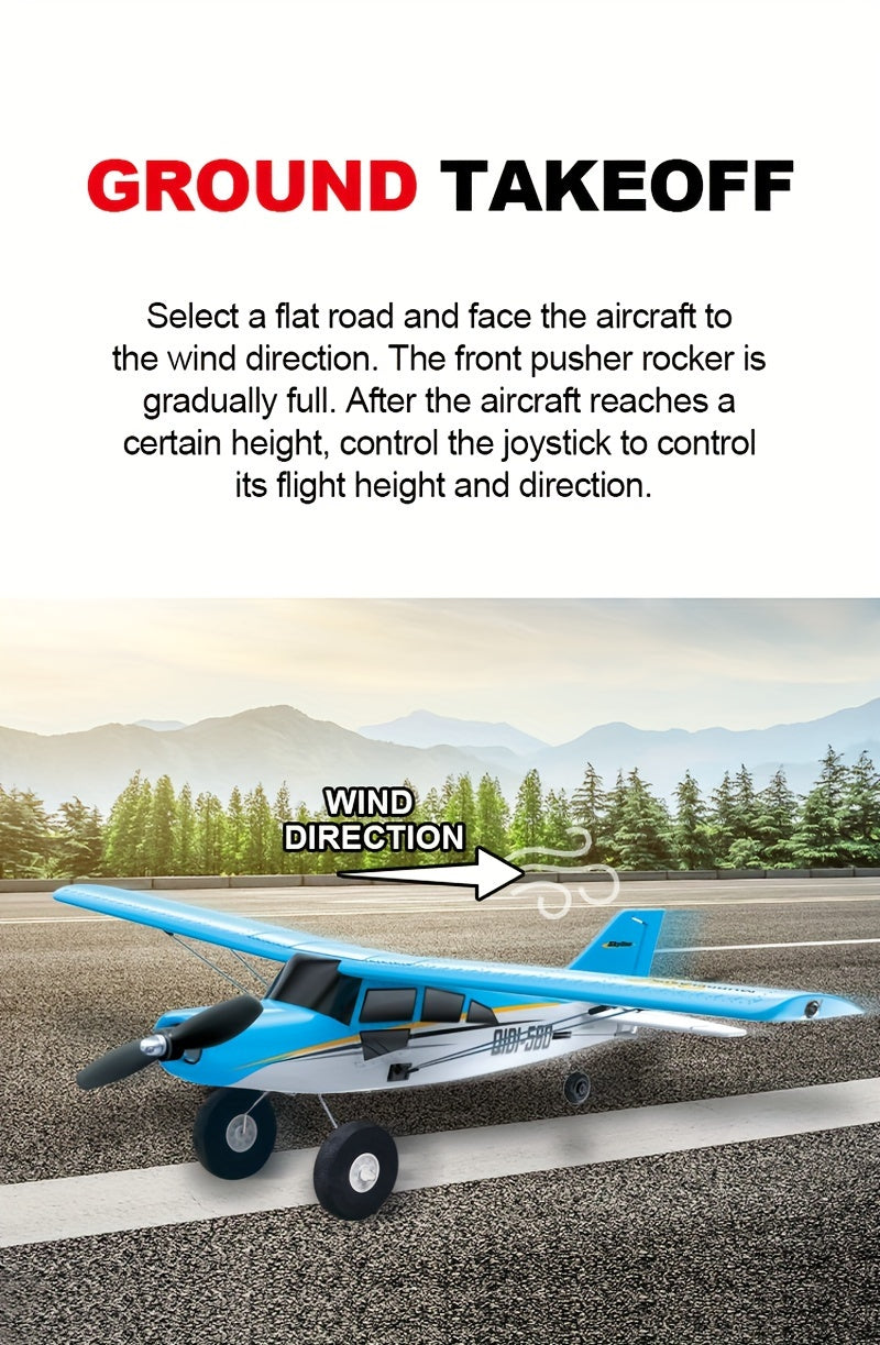 RC Fixed Wing Airplane 6-Channel Brushless Motor with 6-Axis Gyro 3D Stunts EPP Foam Aircraft - QIDI-560 M7 Aerobatic Remote Control Plane Dual Battery Outdoor Hobbyist Glider