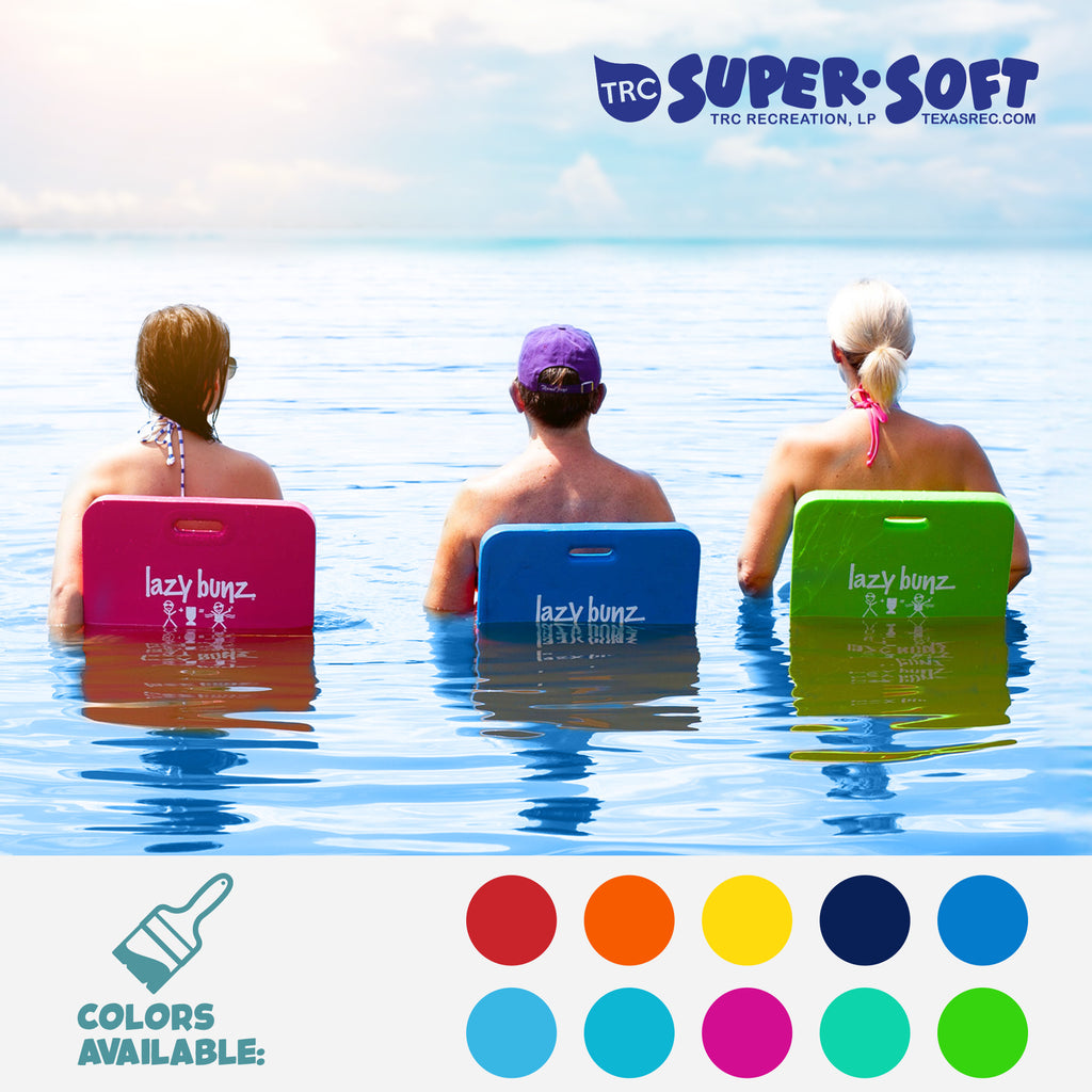 Foam Water Saddle Pool Float Lounger for Adults and Kids – No Inflation Needed, Vinyl-Coated Closed-Cell Foam, 36x18 Inch Pool Chair for Swimming Pool, Lake, River and Beach