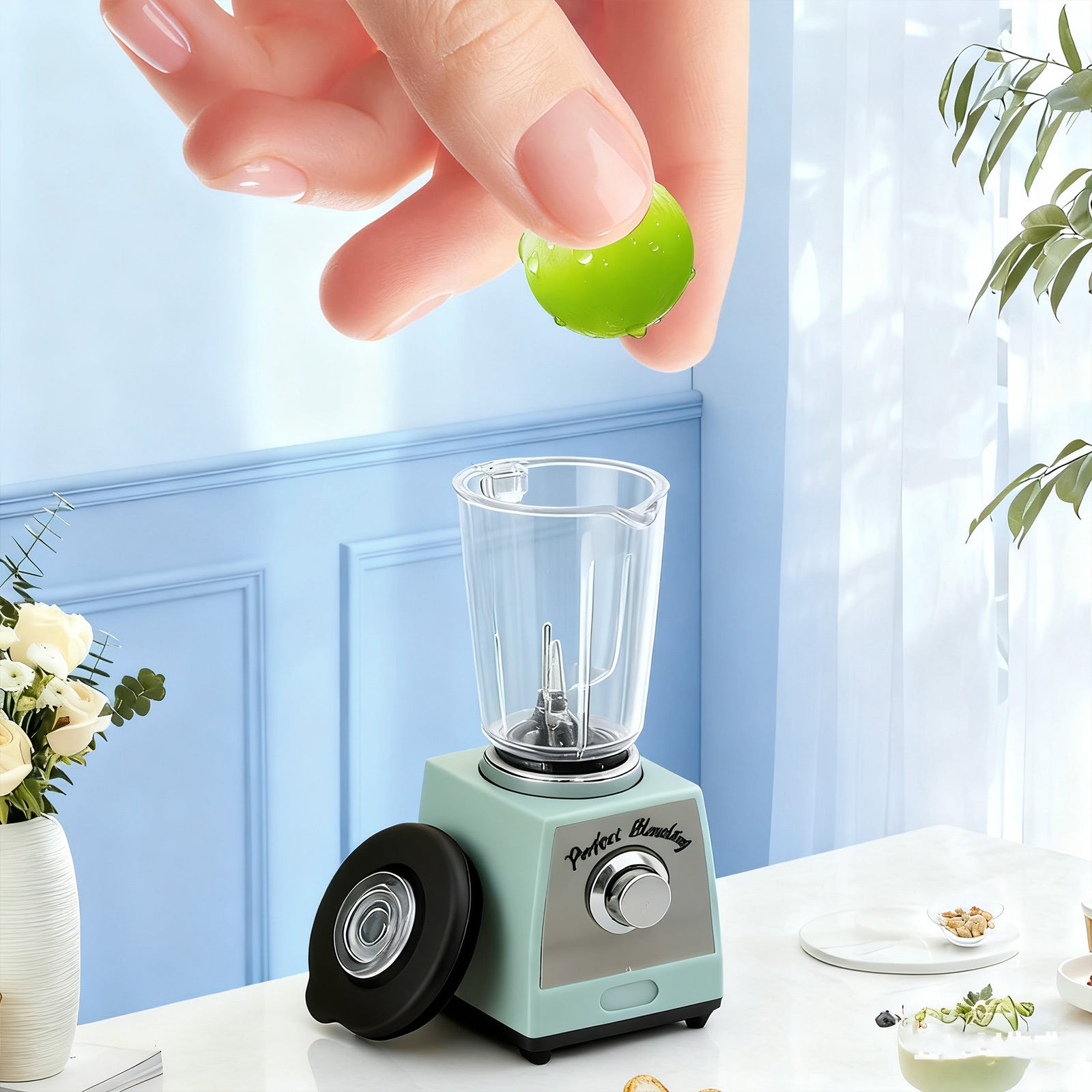 3pcs 1:12 Scale Dollhouse Miniature Kitchen Appliance Set – Rice Cooker, Juicer & Coffee Maker Models for Dollhouse Kitchen Decor, Diorama Scene & Collector Display Gift