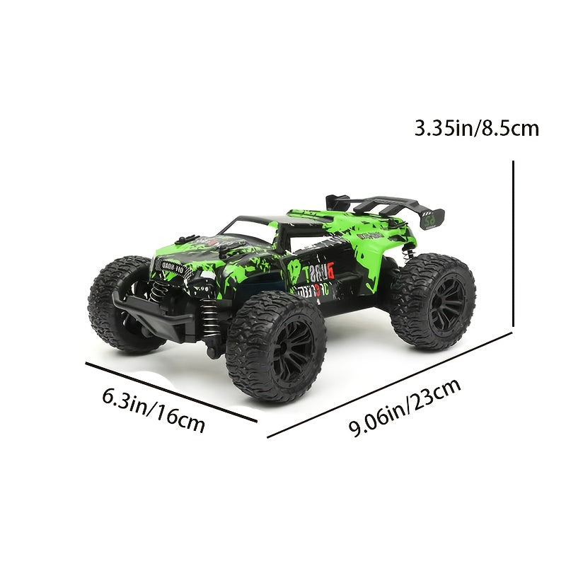RC Off-Road Car 1:18 Scale 4WD, Interchangeable Shell High-Speed Remote Control Truck with Shock Absorbers 2.4G, Outdoor Climbing Drift Toy, Birthday Gift for Boys Kids