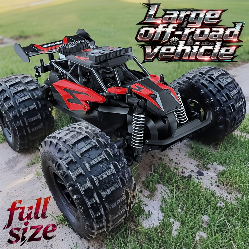 High-Speed RC Off-Road Truck with Full Bearings & Durable Alloy Steel - Remote Control Monster Truck for Boys Ages 6+ Halloween Christmas Birthday Gift