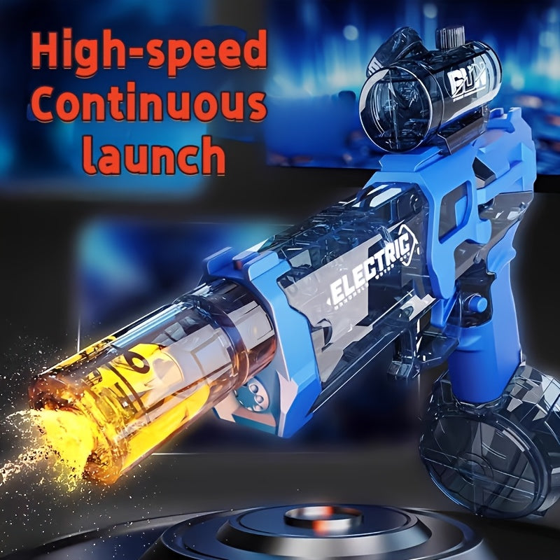 2pcs Automatic Water Gun High-Speed Long Range LED Light Soaker Blaster Toy for Boys Girls Kids Outdoor Summer Pool Beach Birthday Gift