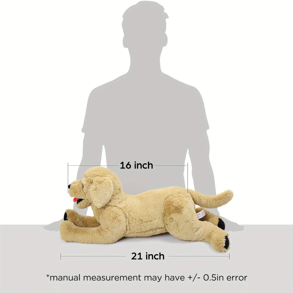 Golden Retriever Stuffed Animal 21 Inch – Super Soft Plush Puppy Dog Toy, Couch Throw Pillow, Birthday Christmas Gift for Kids Girls Boys Pet Lovers