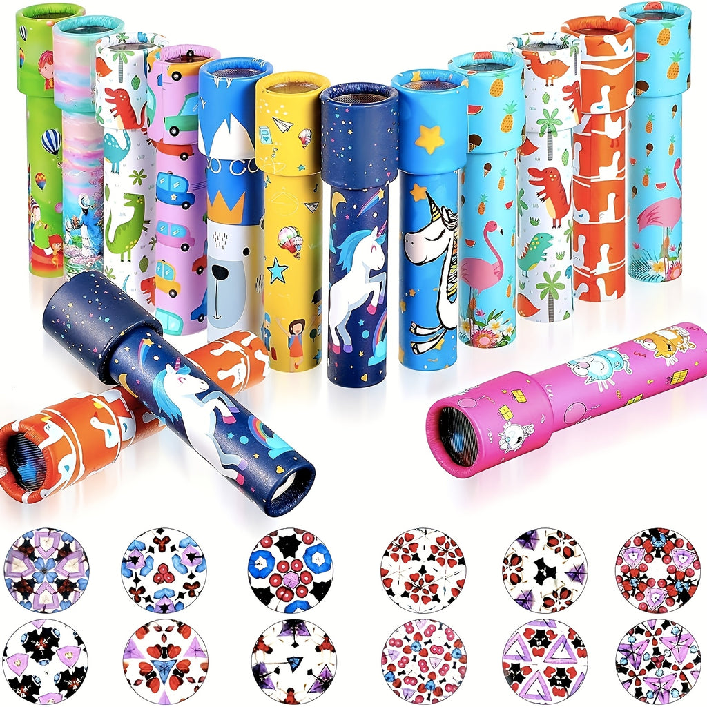 Classic Kaleidoscopes 18pcs Party Favors - Vintage Educational Toys for Kids Birthday Goodie Bag Fillers Classroom Prizes Stocking Stuffers Carnival Gifts