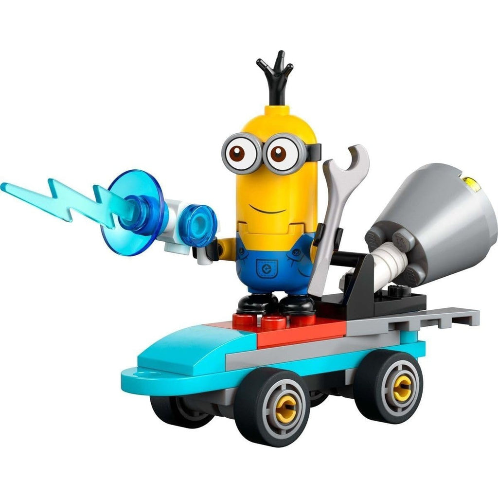 LEGO Minions 30678 Jetboard Polybag – Buildable Minion Figure with Frost Jet & Wrench, Quick Build Beginner Set for Kids Ages 6+ – Stocking Stuffer, Party Favor & Collectible Gift