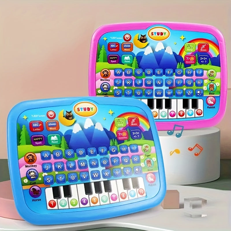 Kids Educational Learning Machine with 2.2" Screen – Alphabet, Numbers, Music, Animal Sounds & Piano – Early Learning Tablet Toy for Toddlers & Preschoolers
