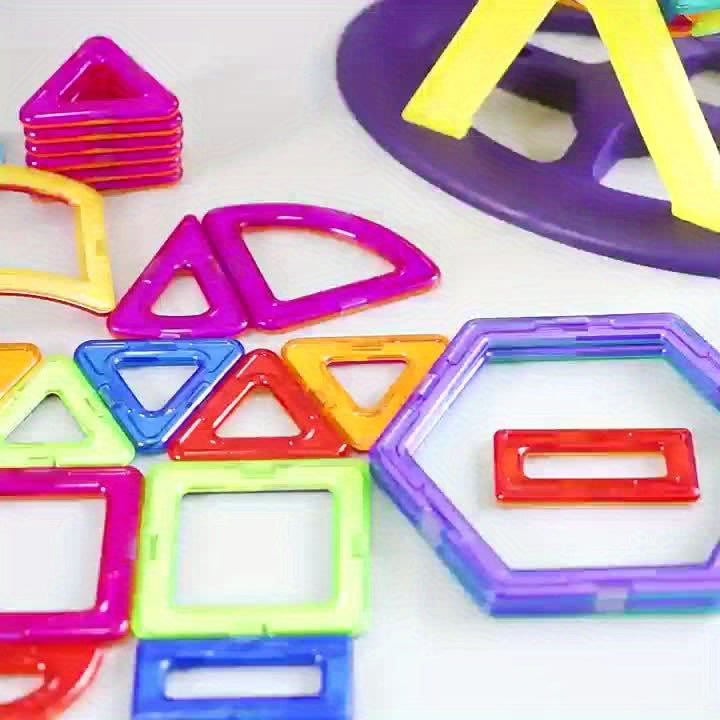 Magnetic Building Blocks STEM Tiles for Kids 67 & 99 Piece Sets – Large Magnetic Tiles DIY 3D Construction Kit, Creative Educational Toy for Boys Girls Ages 3+